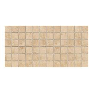Daltile Salerno Nubi Bianche 12 in. x 24 in. x 6 mm Ceramic Mosaic Floor and Wall Tile-SL8122MS1P2 202646494