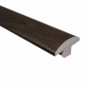 Dark Exotic 3/4 in. Thick x 2 in. Wide x 78 in. Length Hardwood T-Molding-LM6620 203046831