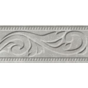 ELIANE Delray L-1 White 3 in. x 8 in. Ceramic Listello Wall Tile-8031086 206866512