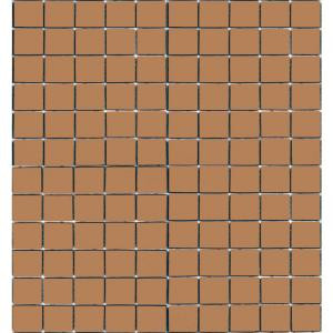 Epoch Architectural Surfaces Coffeez Cappuccino-1102 Mosiac Recycled Glass Mesh Mounted Floor and Wall Tile - 3 in. x 3 in. Tile Sample-CAPPUCCINO SAMPLE 203153187