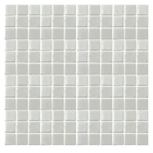 Epoch Architectural Surfaces Irridecentz I-Off White-1413 Mosaic Recycled Glass 12 in. x 12 in. Mesh Mounted Tile (5 sq. ft. / case)-I-OFF WHITE-1413 203434319