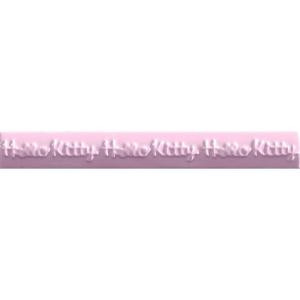 Hello Kitty Easy Basics Pink 1 in. x 8 in. Ceramic Wall Tile-HKD010102 205184556
