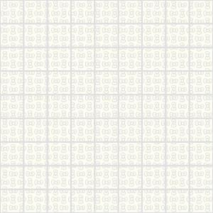 Hello Kitty Easy Basics White 8 in. x 8 in. x 7 mm Ceramic Mesh-Mounted Mosaic Wall Tile (10.76 sq. ft. / case)-HKM0101 205180496