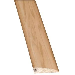 Heritage Mill Oak Ivory/Alabaster 1/2 in. Thick x 2 in. Wide x 78 in. Length Hardwood Flush Mount Reducer Molding-LM7071 206316654