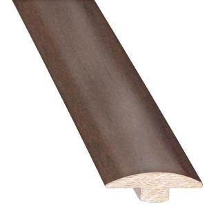 Heritage Mill Vintage Hickory Brushed Pewter 5/8 in. Thick x 2 in. Wide x 78 in. Length Hardwood T-Molding-LM6946 206306522