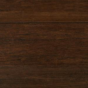Home Decorators Collection Wire Brushed Strand Woven Cocoa Bean 3/8 in. T. x 5-1/5 in. W. x 36.02 in. L. Click Lock Bamboo Flooring (13sq.ft./case)-HL628H 300011041