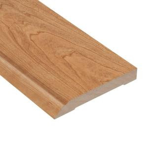 Home Legend High Gloss Taos Cherry 1/2 in. Thick x 3-13/16 in. Wide x 94 in. Length Laminate Wall Base Molding-HL1022WB 203332954