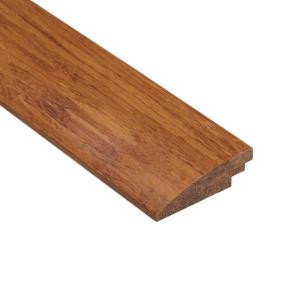 Home Legend Strand Woven Harvest 9/16 in. Thick x 2 in. Wide x 47 in. Length Bamboo Hard Surface Reducer Molding-HL208HSR47 202832058