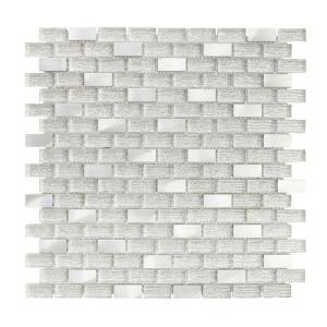 Jeffrey Court Crystal Ice 11.375 in. x 12 in. x 8 mm Glass Mosaic Tile-99350 205948399