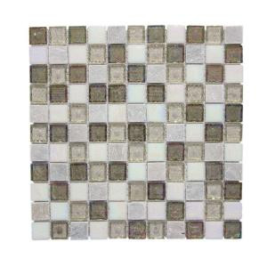 Jeffrey Court Fall Opal Cut-Edge 12 in. x 12 in. x 6 mm Glass Quartzite Mosaic Wall Tile-99208 202050769