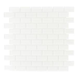 Jeffrey Court Greenland Drops 11-5/8 in. x 11-3/4 in. x 6 mm Glass Mosaic Tile-95010 206698012