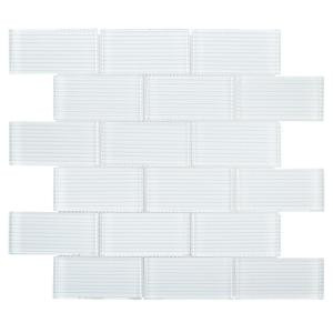 Jeffrey Court Simple Escape 11-3/4 in. x 11-5/8 in. x 8 mm Glass Mosaic Tile-98998 207135966