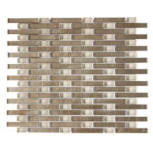 Jeffrey Court Sphynx 11 in. x 13.25 in. x 8 mm Glass Mosaic Wall Tile-99569 204213639