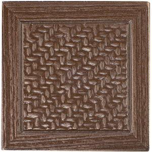 MARAZZI Montagna Bronze 2 in. x 2 in. Metal Resin Basketweave Decorative Floor/Wall Tile-UGAD 100646390