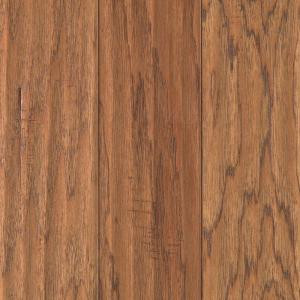 Mohawk Hickory Chestnut Scrape 3/8 in. Thick x 5-1/4 in. Wide x Random Length Click Hardwood Flooring (22.5 sq. ft. / case)-HGH45-01 202358111