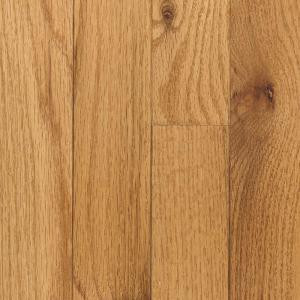 Mohawk Take Home Sample - Raymore Oak Butterscotch Hardwood Flooring - 5 in. x 7 in.-UN-223817 203391920