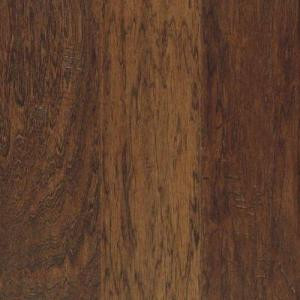 Mohawk Take Home Sample - Steadman Coffee Hickory Engineered Scraped Hardwood Flooring - 5 in. x 7 in.-HEC89-94 206926476