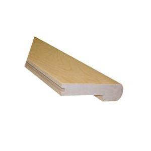 MONO SERRA Mistral Natural Birch 3/4 in. Thick x 4 in. Wide x 78 in. Length Solid Hardwood Flush Mount Stair Nose Molding-FIM-101 205170291