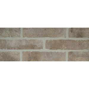 MS International Abbey Brick 2-1/3 in. x 10 in. Glazed Porcelain Floor and Wall Tile (5.17 sq. ft. / case)-NHDABBBRI2X10 205853011