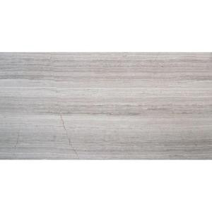MS International Mare Bianco 12 in. x 24 in. Glazed Polished Porcelain Floor and Wall Tile (16 sq. ft. / case)-NHDMARBIA1224P 204458186