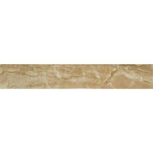 MS International Onyx Royal 3 in. x 18 in. Bullnose Polished Porcelain Wall Tile (15 lin. ft. / case)-NONXROY3X18BNG 206971390