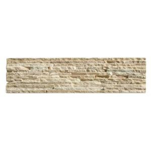Solistone Portico Slate Baia 6 in. x 23-1/2 in. x 19.05 mm Beige Natural Stone Wall Tile (5.88 sq. ft. / case)-BAIA 202817561