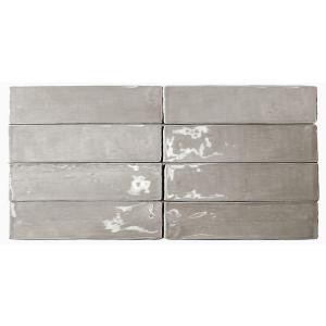 Splashback Tile Catalina Gris Ceramic Mosaic and Wall Tile - 3 in. x 6 in. Tile Sample-SMP-MASIA3X6GRICLR 206497000
