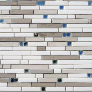 Splashback Tile Fable the Woodsman Polished Marble Tile - 3 in. x 6 in. Tile Sample-C1B5FBLWDMAN 206822987