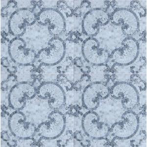 Splashback Tile Marquess Carrera 12 in. x 12 in. x 10 mm Polished Marble Mosaic Tile-HD-MQSCARA 206641654