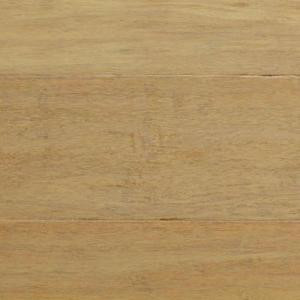 Take Home Sample - Strand Woven Dark Driftwood Solid Bamboo Flooring - 5 in. x 7 in.-AA-170913 205515460