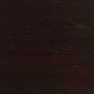 Take Home Sample - Strand Woven Warm Espresso Solid Bamboo Flooring - 5 in. x 7 in.-AA-170950 205515465