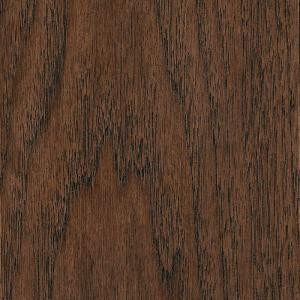 Take Home Sample - Wire Brushed Benson Hickory Click Lock Hardwood Flooring - 5 in. x 7 in.-HL-335510 205697206