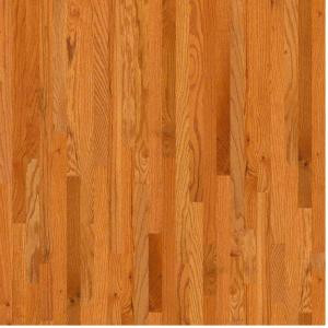 TrafficMASTER Woodale Carmel Oak 3/4 in. Thick x 3-1/4 in. Wide x Random Length Solid Hardwood Flooring (27 sq. ft. / case)-DH82900193 205824822