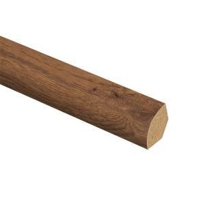 Zamma Allentown Hickory 5/8 in. Thick x 3/4 in. Wide x 94 in. Length Laminate Quarter Round Molding-013141657 205380657