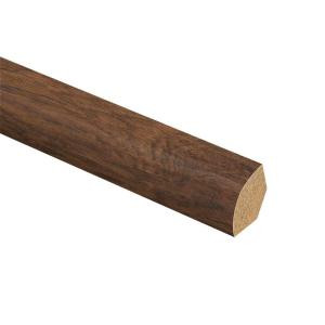 Zamma Auburn Hickory 5/8 in. Thick x 3/4 in. Wide x 94 in. Length Laminate Quarter Round Molding-013141645 204691732