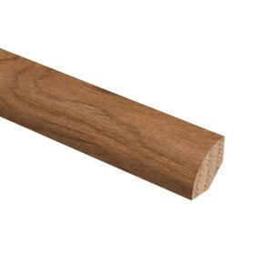 Zamma Brown Earth 3/4 in. Thick x 3/4 in. Wide x 94 in. Length Hardwood Quarter Round Molding-01400301942556 204639674