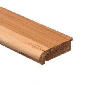 Zamma Country Natural Hickory 3/4 in. Thick x 2-3/4 in. Wide x 94 in. Length Hardwood Stair Nose Molding-01434608942522 203681815
