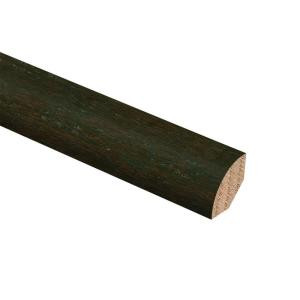 Zamma HS Strand Woven Bamboo Warm Espresso 3/4 in. Thick x 3/4 in. Wide x 94 in. Length Hardwood Quarter Round Molding-014002012588 205415474