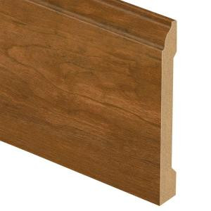 Zamma Pacific Cherry/Rosen Cherry 9/16 in. Thick x 3-1/4 in. Wide x 94 in. Length Laminate Wall Base Molding-013041581 203622547