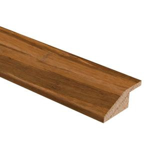 Zamma Strand Woven Bamboo Honey Tigerstripe 3/8 in. Thick x 1-3/4 in. Wide x 94 in. Length Wood Multi-Purpose Reducer Molding-014382062595 205415539