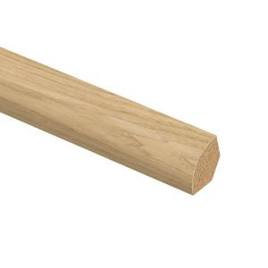 Zamma Sun Bleached Hickory 5/8 in. Thick x 3/4 in. Wide x 94 in. Length Laminate Quarter Round Molding-013141632 204202050