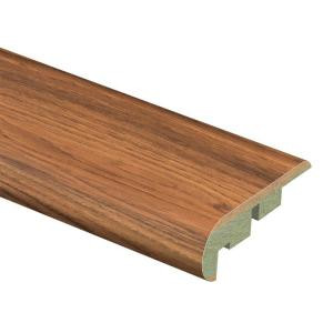 Zamma Wheat Chestnut 3/4 in. Thick x 2-1/8 in. Wide x 94 in. Length Laminate Stair Nose Molding-013541643 204691705