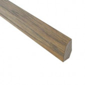 Artisan Sepia Hickory 3/4 in. Thick x 3/4 in. Wide x 78 in. Length Hardwood Quarter Round Molding-LM6487 202630232