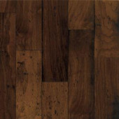 Bruce Take Home Sample - Cliffton Exotics Walnut Mesa Brown Engineered Hardwood Flooring - 5 in. x 7 in.-BR-665114 203354389