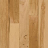 Bruce Take Home Sample - Hickory Rustic Natural Engineered Click Lock Hardwood Flooring - 5 in. x 7 in.-BR-595897 203261678