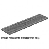 Cap A Tread Allentown Hickory 94 in. Length x 12-1/8 in. Deep x 1-11/16 in. Height Laminate Left Return to Cover Stairs 1 in. Thick-016241657 205380668
