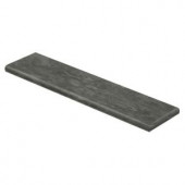 Cap A Tread Slate Shadow 47 in. Long x 12-1/8 in. Deep x 1-11/16 in. Height Laminate Right Return to Cover Stairs 1 in. Thick-016171587 203800880