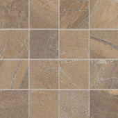 Daltile Ayers Rock Bronzed Beacon 13 in. x 13 in. Glazed Porcelain Mosaic Floor and Wall Tile-AY0333MS1P 203719306