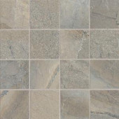 Daltile Ayers Rock Majestic Mound 13 in. x 13 in. Glazed Porcelain Mosaic Floor and Wall Tile-AY0433MS1P 203719305