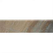 Daltile Ayers Rock Rustic Remnant 3 in. x 13 in. Glazed Porcelain Bullnose Floor and Wall Tile-AY05S43E91P1 203719441